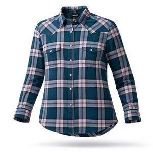 Cruel Girl Plaid Pearl Snap Shirt – Western Button Down Large